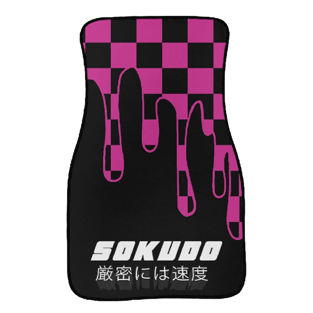 "PINK OOZE" FLOOR MATS
