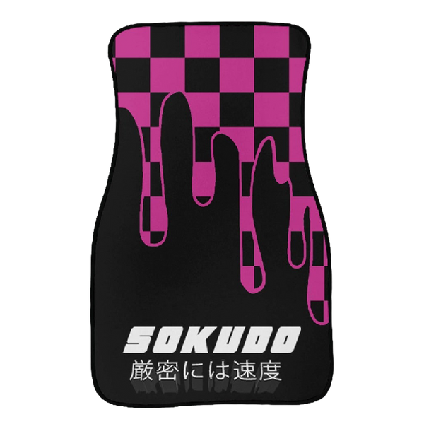 "PINK OOZE" FLOOR MATS