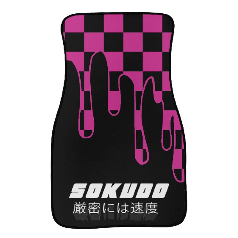 "PINK OOZE" FLOOR MATS