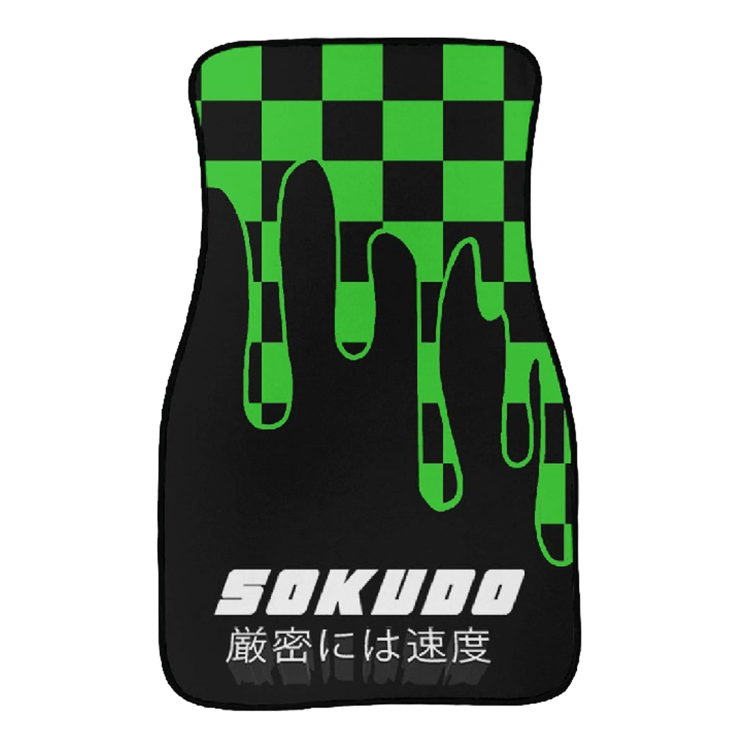 "GREEN OOZE" FLOOR MATS