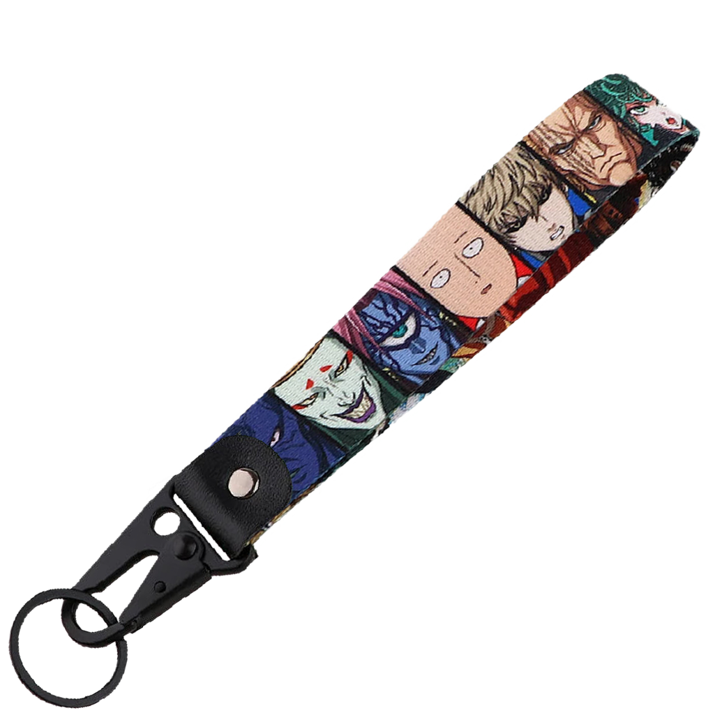 "One Punch Man Characters" Key Strap