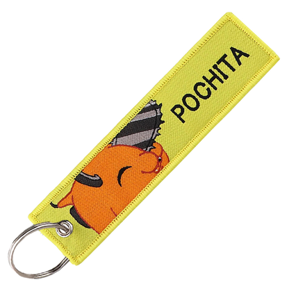 "Pochita" Key Tag