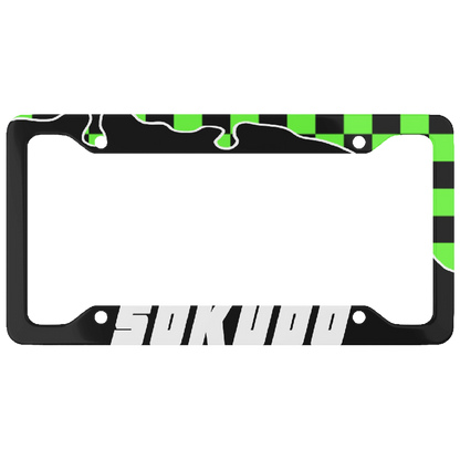 "GREEN OOZE" PLATE FRAME