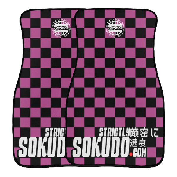 "CLASSIC PINK" FLOOR MATS