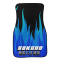 "BLUE INFERNO" FLOOR MATS