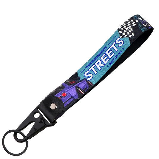 "Streets" Key Strap