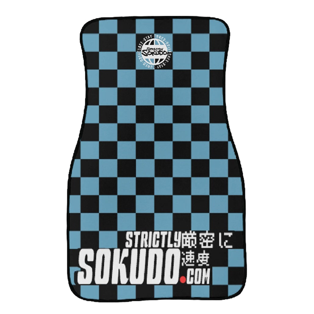 "CLASSIC LIGHT BLUE" FLOOR MATS