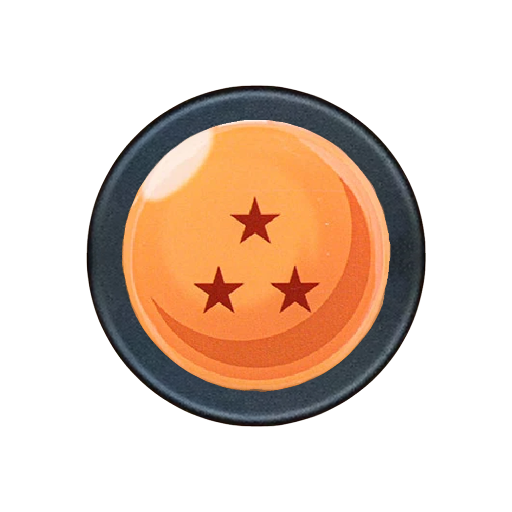 "3 STAR DRAGON BALL" Steering Wheel Horn Button