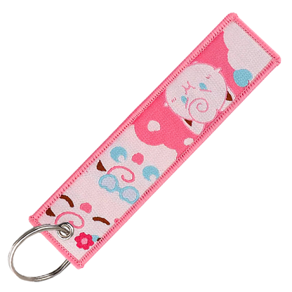 "Japanese Jigglypuff" Key Tag