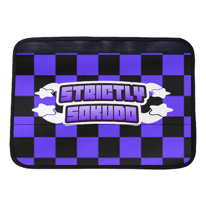 "PURPLE SUPERSTAR" SEAT BELT CUSHION