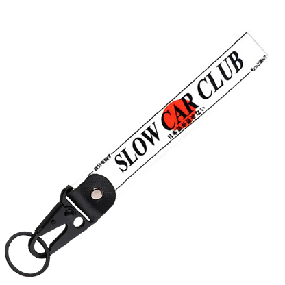 "Slow Car Club" Key Strap