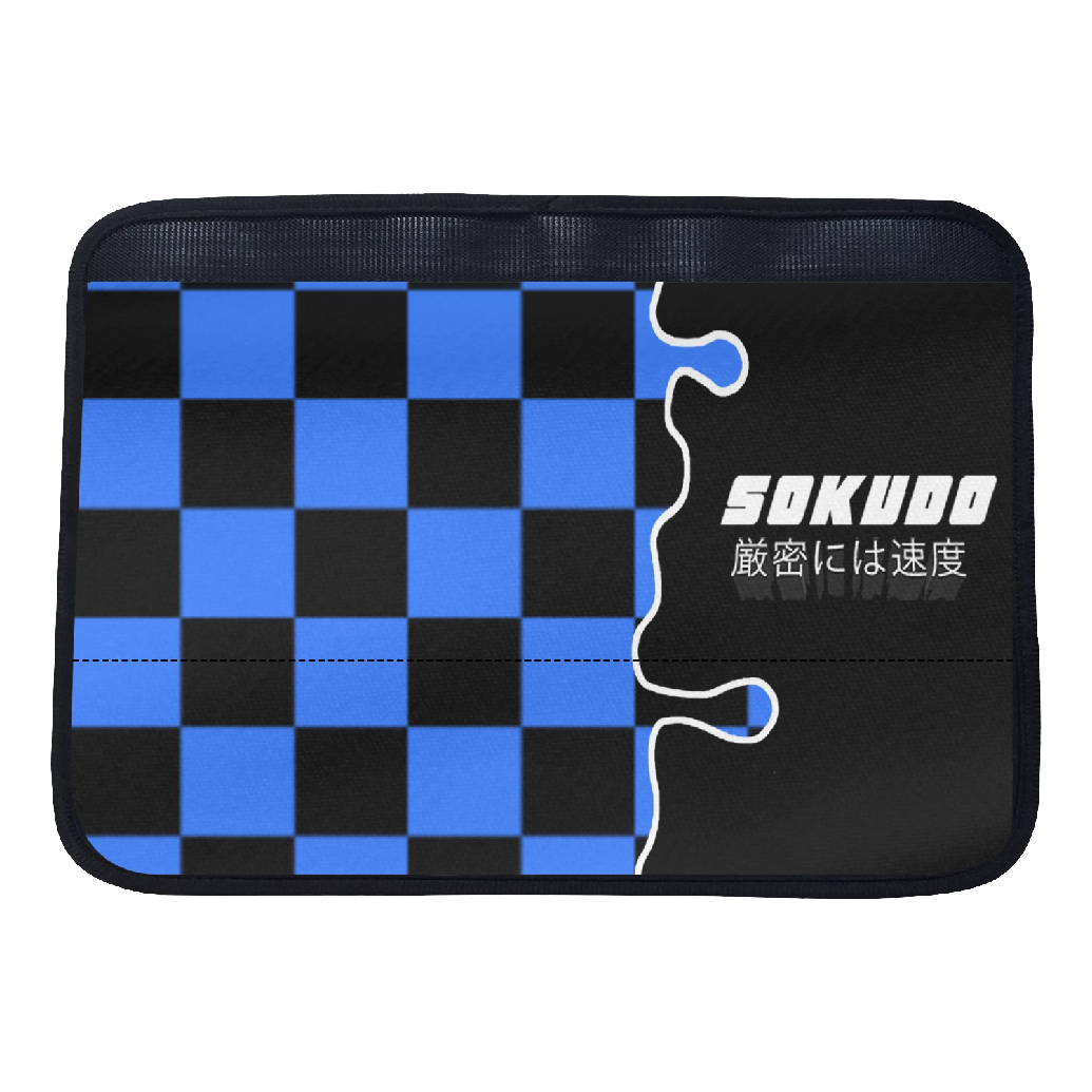 "BLUE OOZE" Seat Belt Cushion