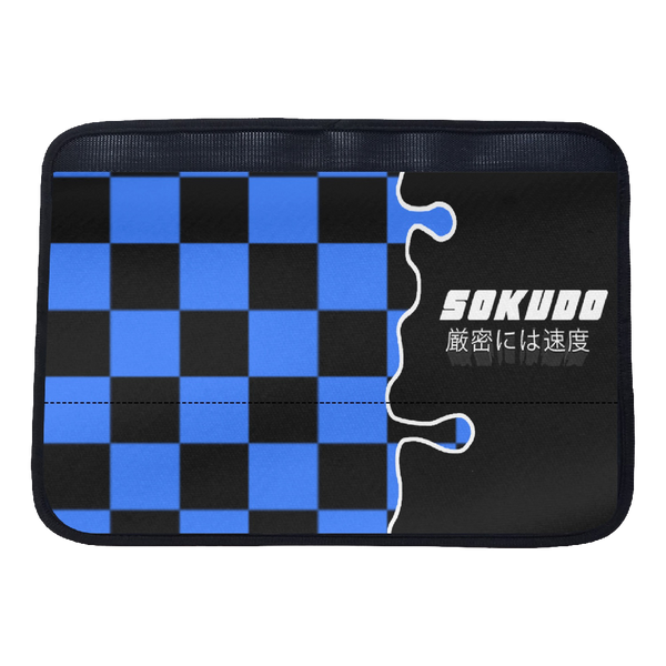 "BLUE OOZE" SEAT BELT CUSHION