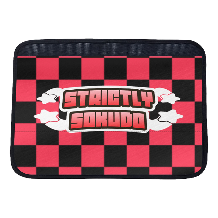 "RED SHOOTING STAR" SEAT BELT CUSHION