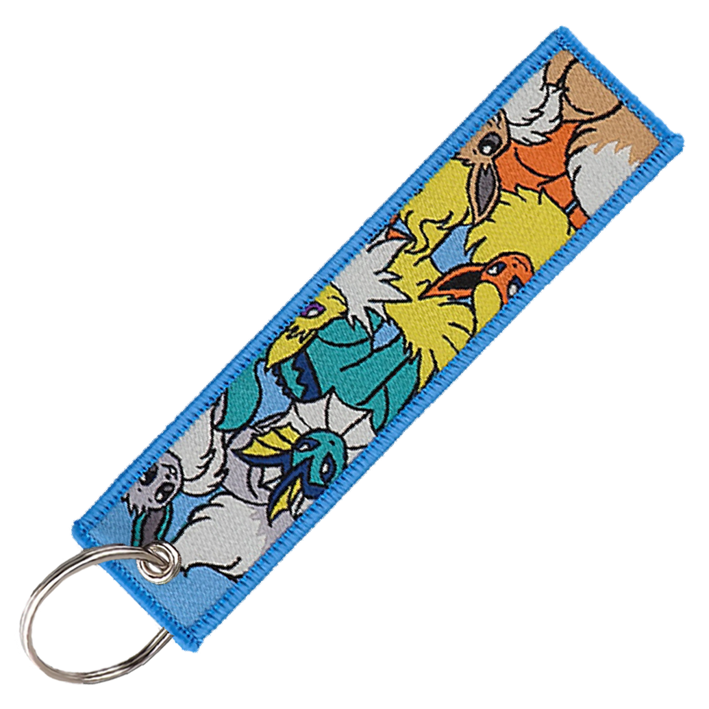 "Eevee Evolutions" Key Tag