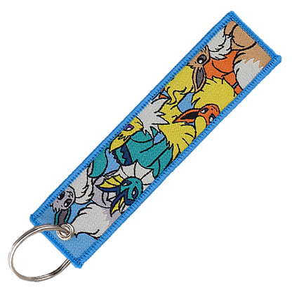 "Eevee Evolutions" Key Tag