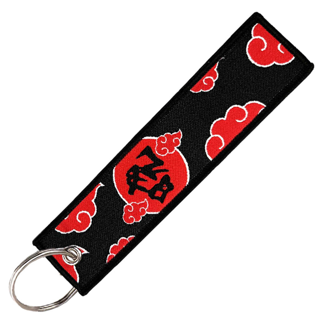 "Naruto Akatsuki Cloud" Key Tag