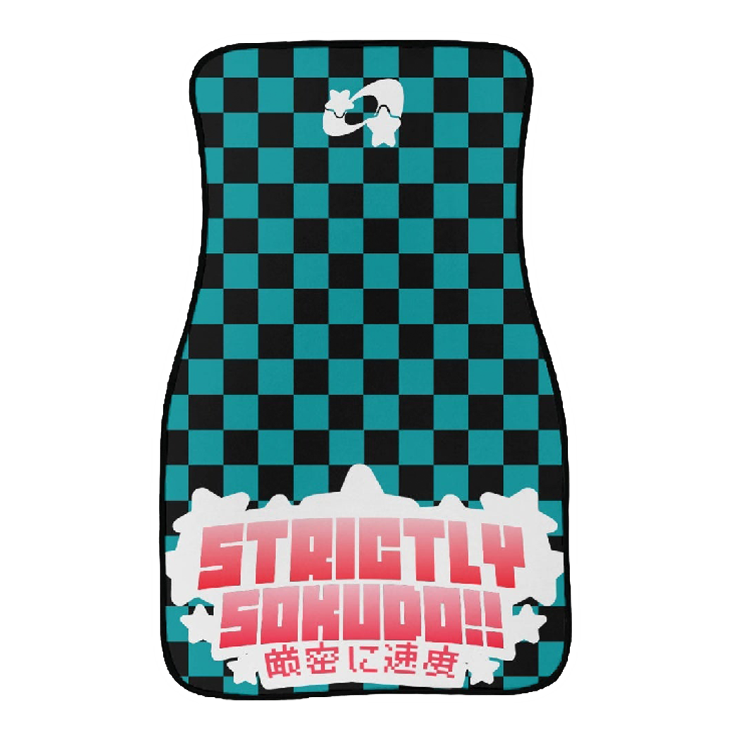 "LIGHT BLUE SHOOTING STAR" FLOOR MATS