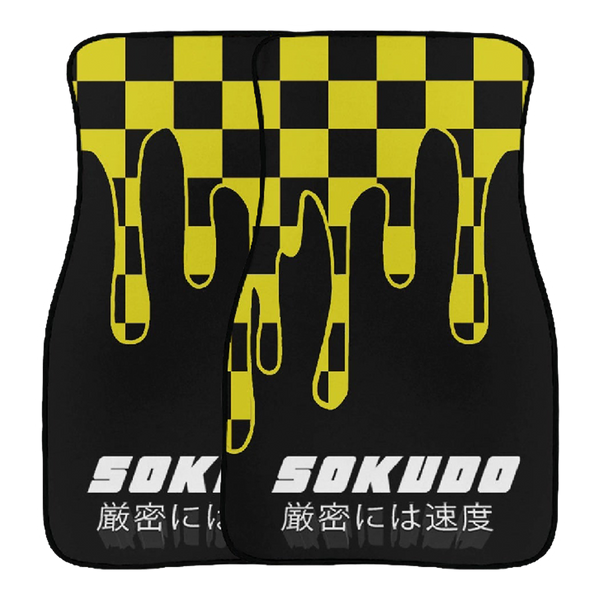 "YELLOW OOZE" FLOOR MATS