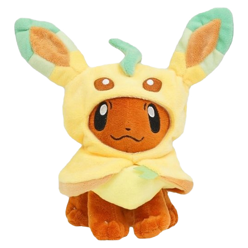 "EEVEE AS LEAFEON" POKEMON PLUSH