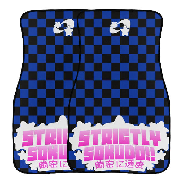 "BLUE SHOOTING STAR" FLOOR MATS