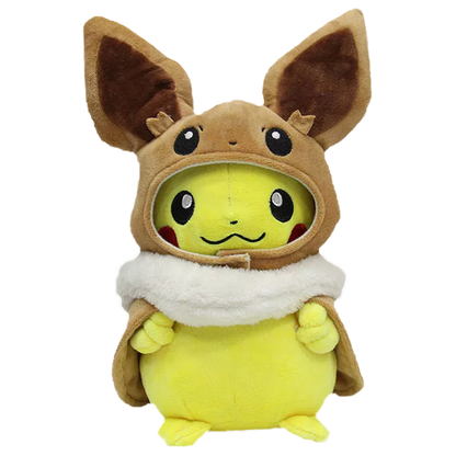 Pikachu as Eevee Plush