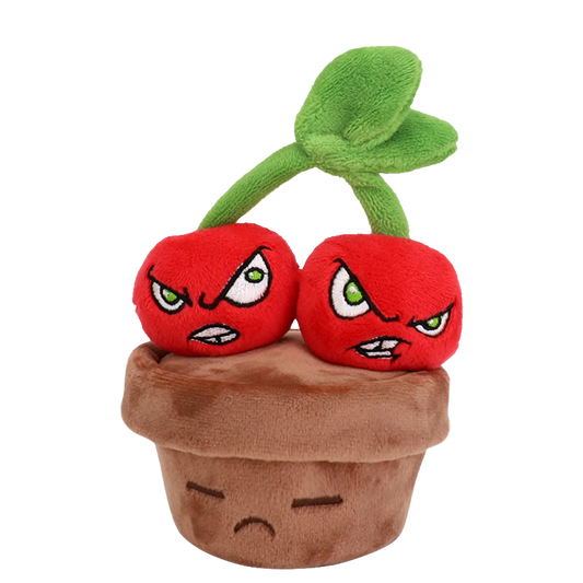 "CHERRY BOMB POTTED" PLUSHIE