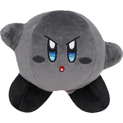 Black and White Kirby Plush