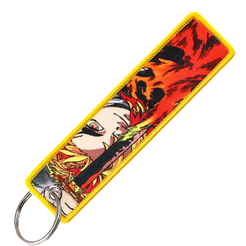 "Flame Hashira Rengoku" Key Tag