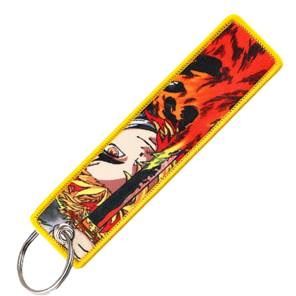 "Flame Hashira Rengoku" Key Tag