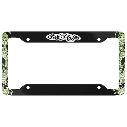 "GREEN TATSU" License Plate Frame