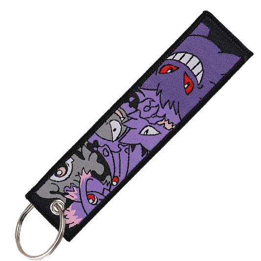 "Ghost Types" Key Tag