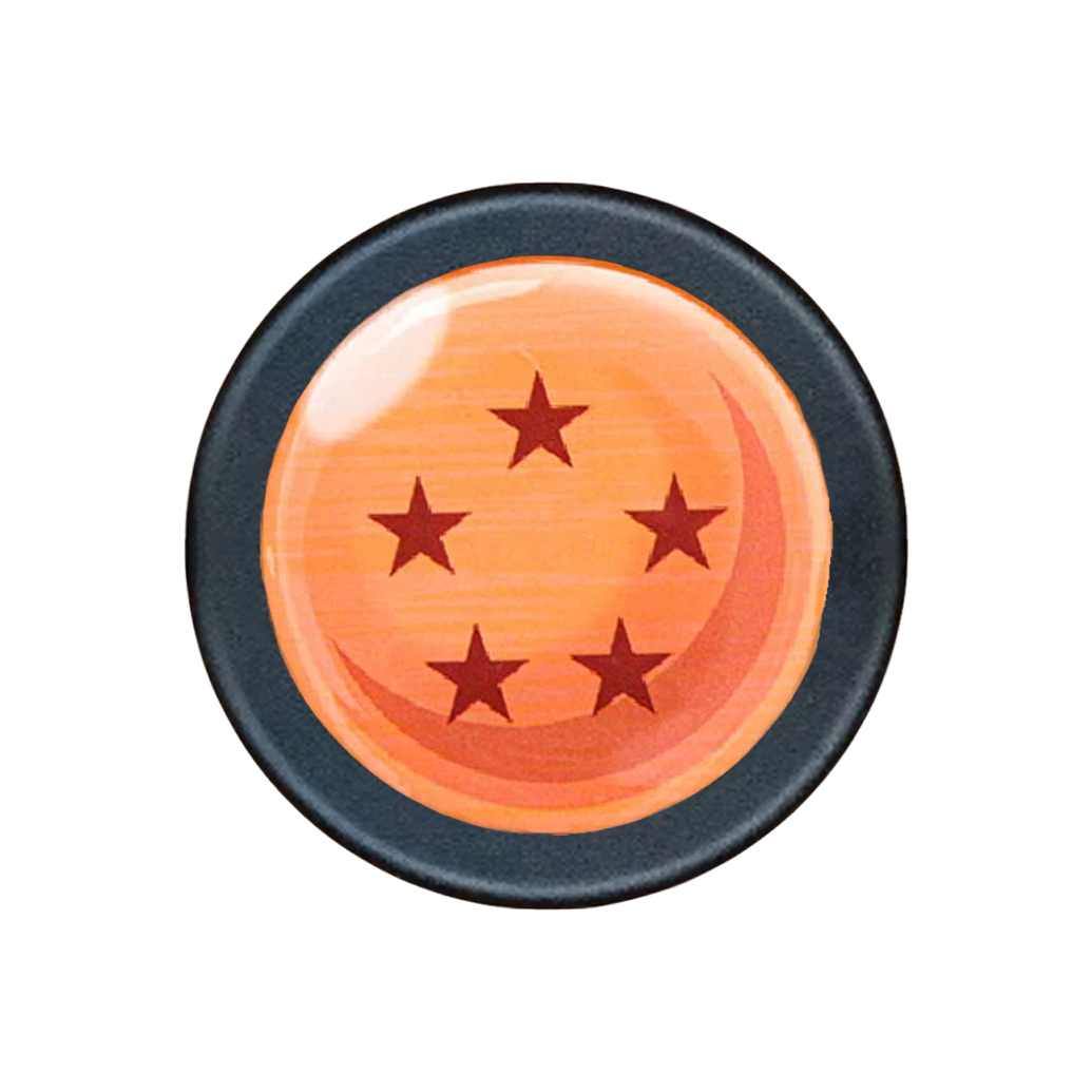 "5 STAR DRAGON BALL" Steering Wheel Horn Button