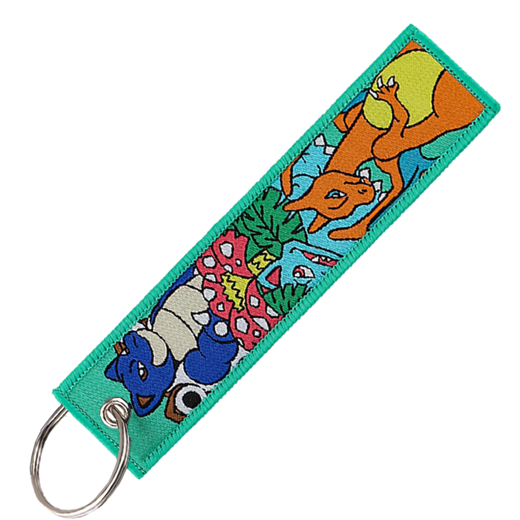 "Pokemon Starters" Key Tag