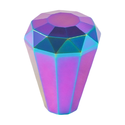 HOLOGRAPHIC DIAMOND GEAR KNOB