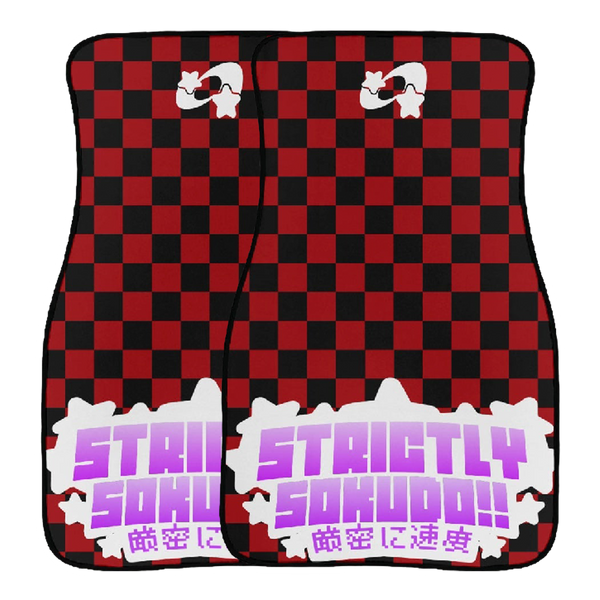 "RED SHOOTING STAR" FLOOR MATS