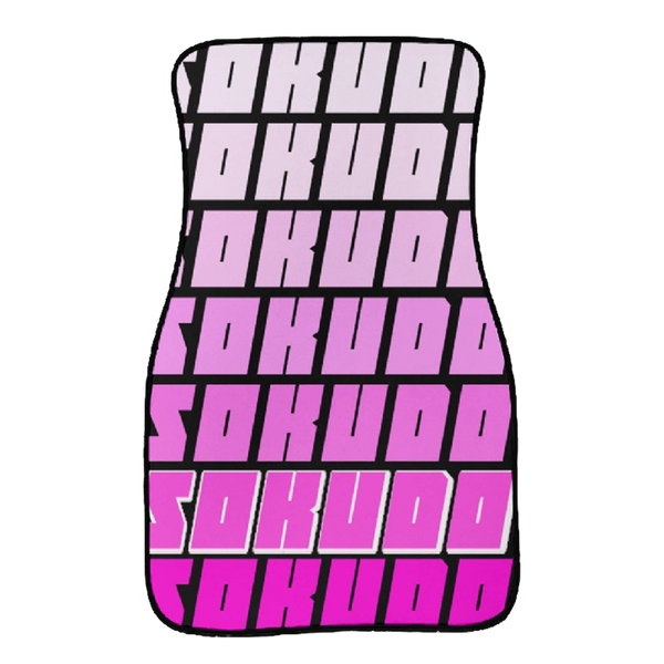 "PINK FADED" FLOOR MATS