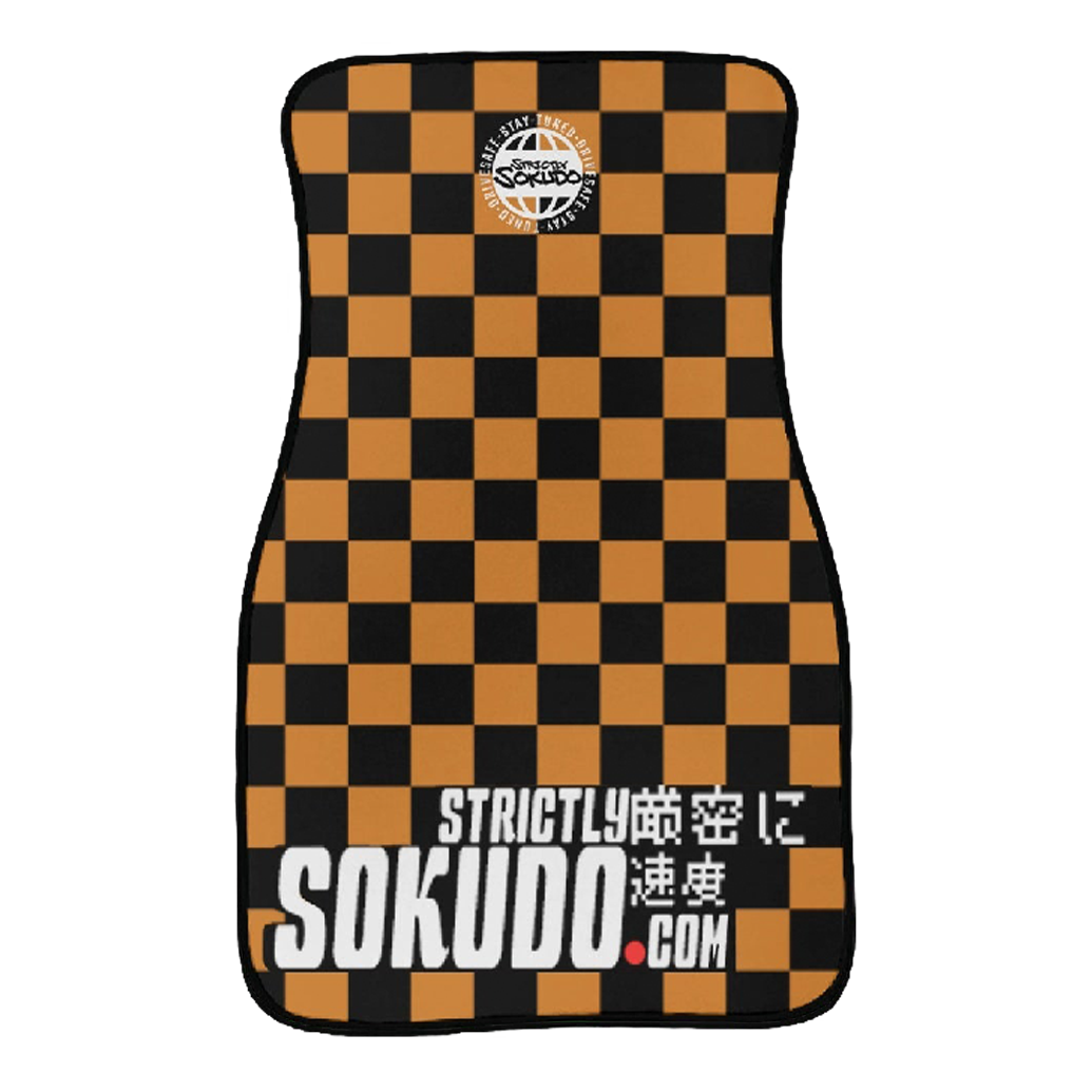 "CLASSIC ORANGE" FLOOR MATS