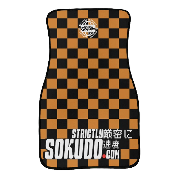 "CLASSIC ORANGE" FLOOR MATS
