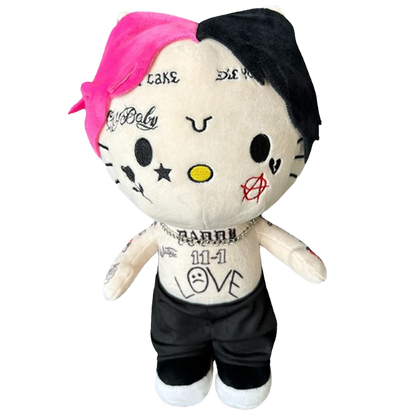 "LIL PEEP V2" Hello Kitty Plush