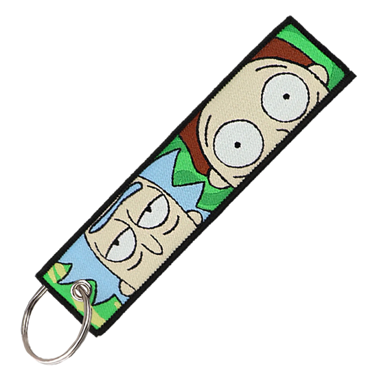 "Rick and Morty" Key Tag