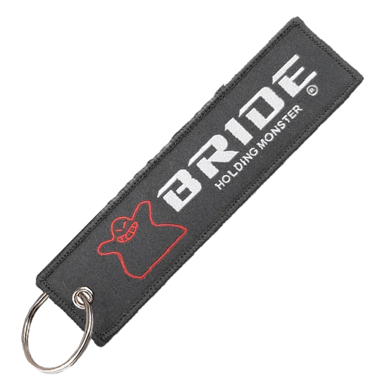 "BRIDE HOLDING MONSTER" KEY TAG