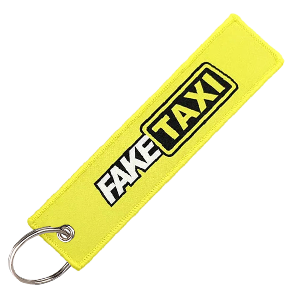 "Fake Taxi" Key Tag