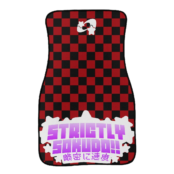 "RED SHOOTING STAR" FLOOR MATS