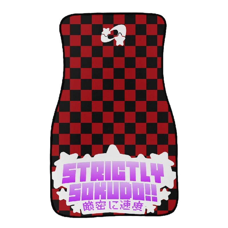 "RED SHOOTING STAR" FLOOR MATS