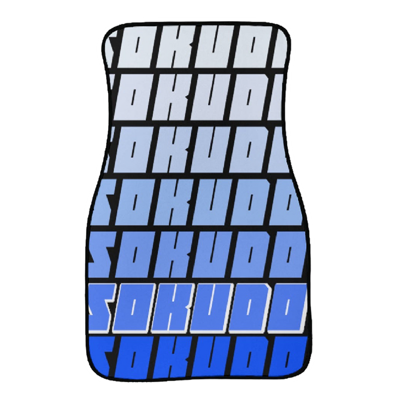 "BLUE FADED" FLOOR MATS
