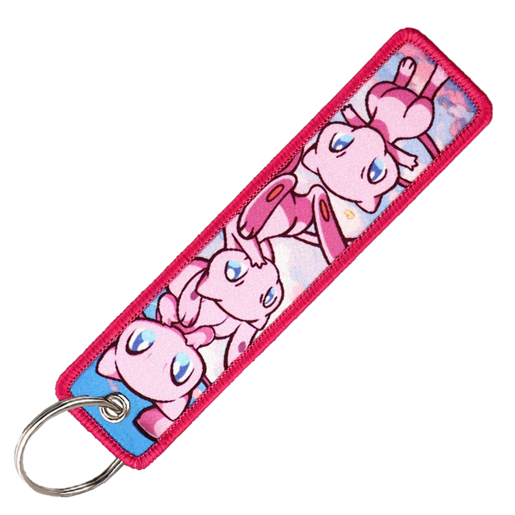 "Mew" Key Tag