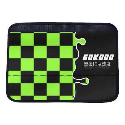 "GREEN OOZE" Seat Belt Cushion