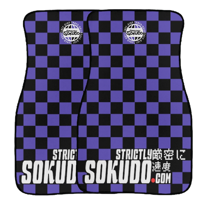 "CLASSIC PURPLE" FLOOR MATS