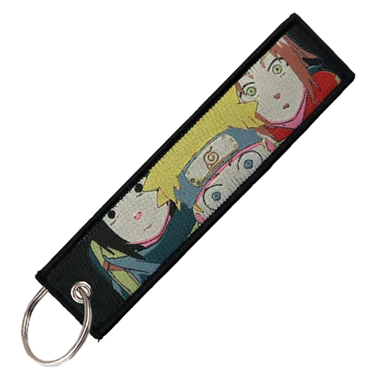 "Naruto Trio" Key Tag